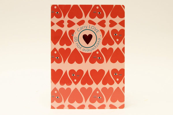 Ancor schrift b'log hearts love a5 ruit 5mm 48 vel 90 grams