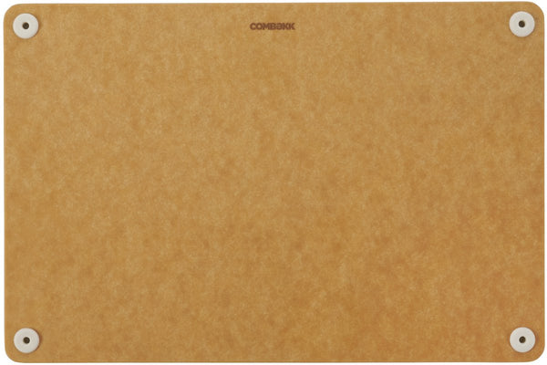 Combekk snijplank – fsc geperst hout – microplasticvrij - antibacterieel - vaatwasserbestendig – 20x30 cm – naturel