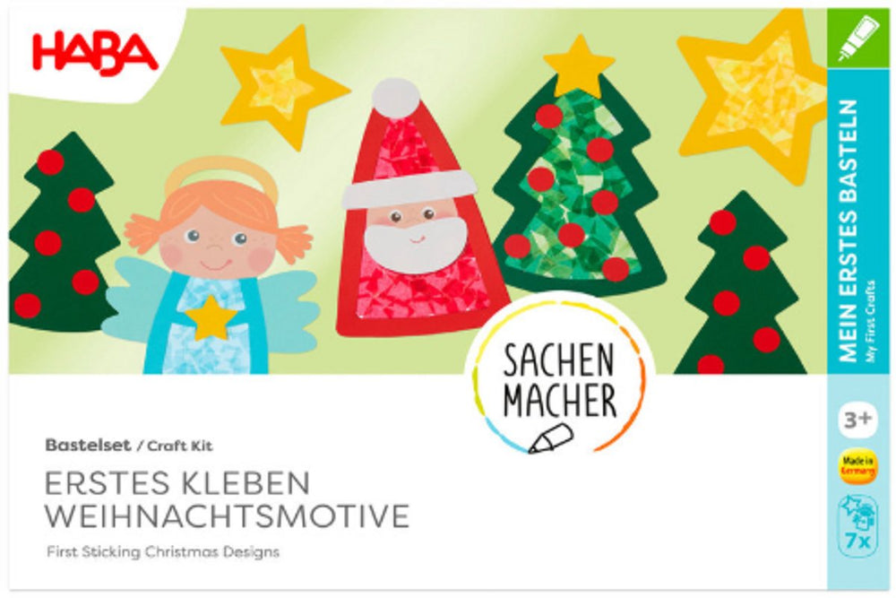 Haba knutselpakket eerste plakset kerstmotieven - 3+