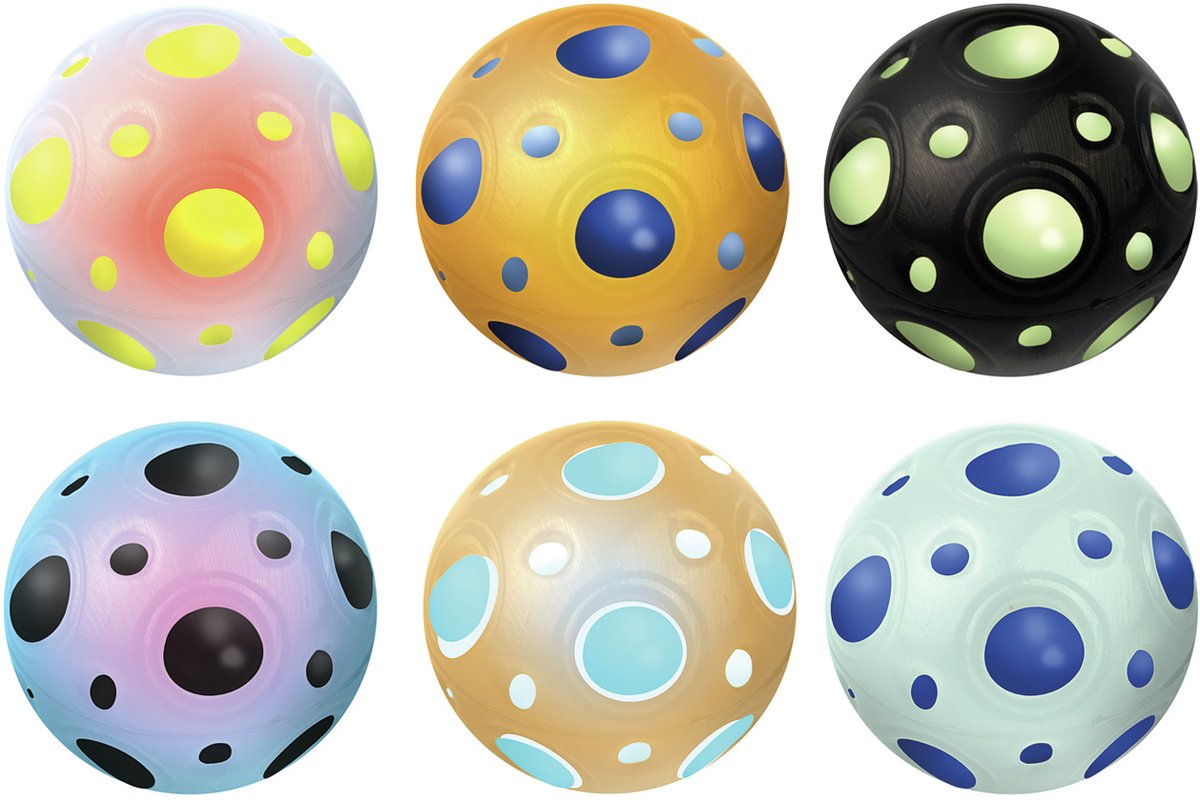 Lena cdu 12 pcs moon balls 6cm.