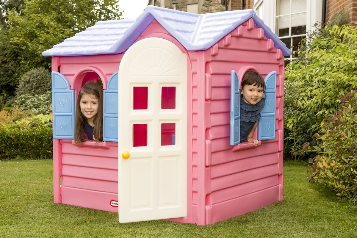 Little tikes roze - speelhuis