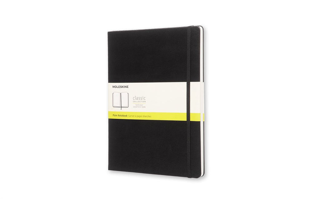 Moleskine classic notitieboek - extra large - hardcover - blanco - zwart