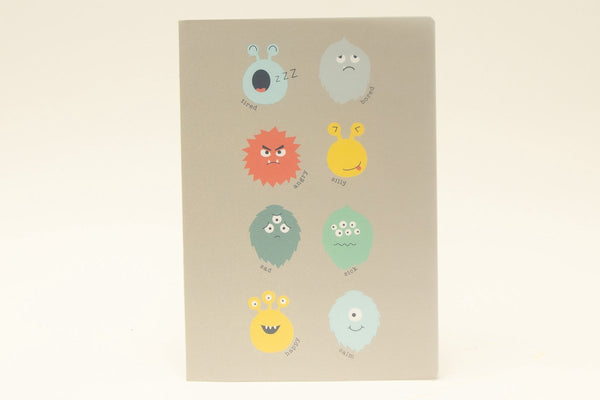 Ancor schrift b'log play me monsters a5 lijn 48 vel 90 grams pp cover - an-128093
