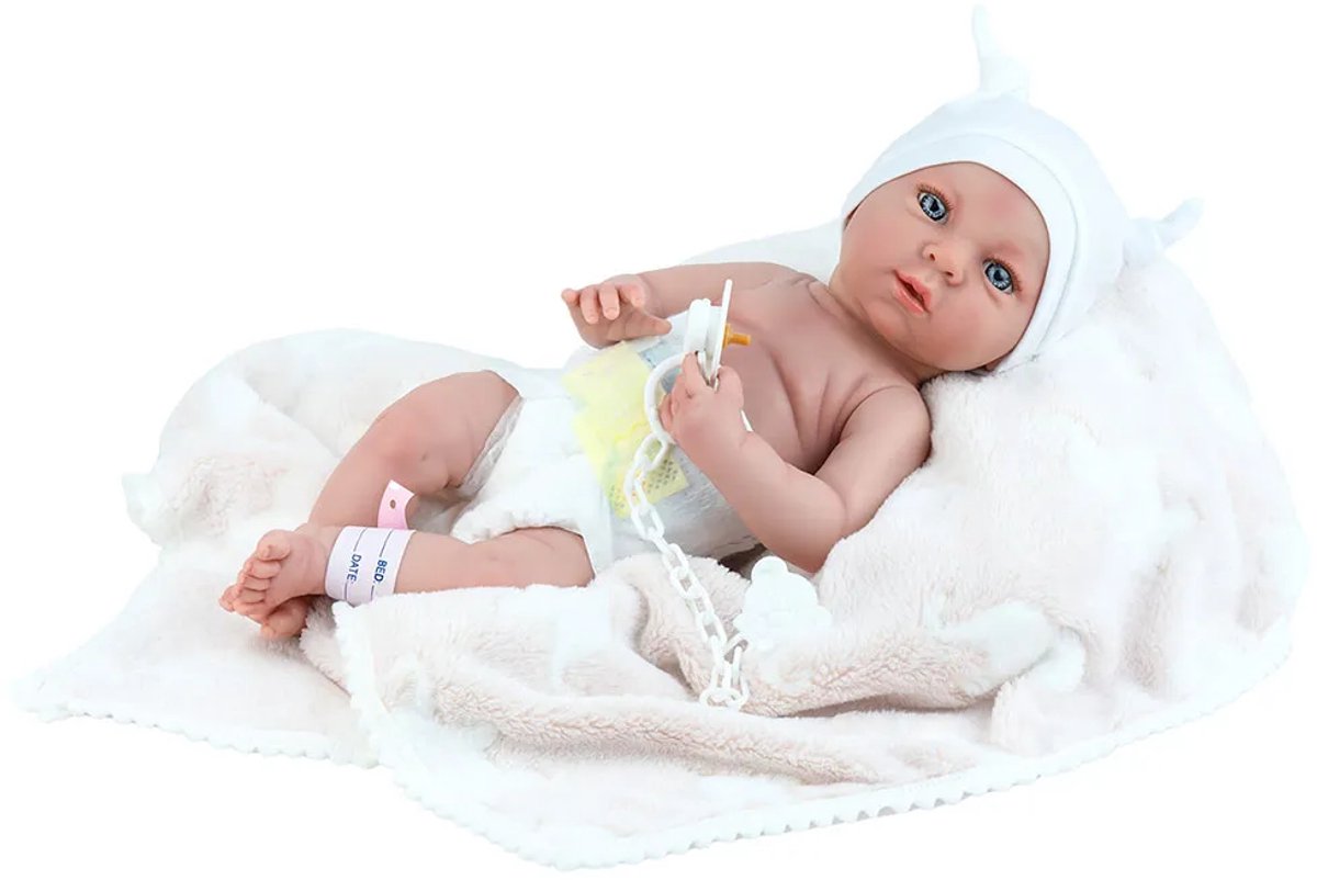 Marina pau marina - pau pop reborn mini baby 38cm realistisch speelgoed.