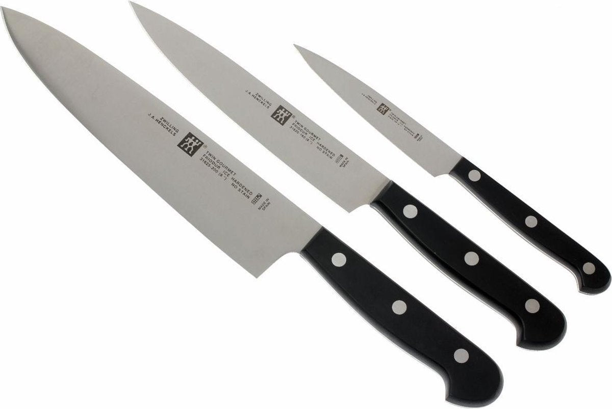 Zwilling gourmet messenset 3-delig