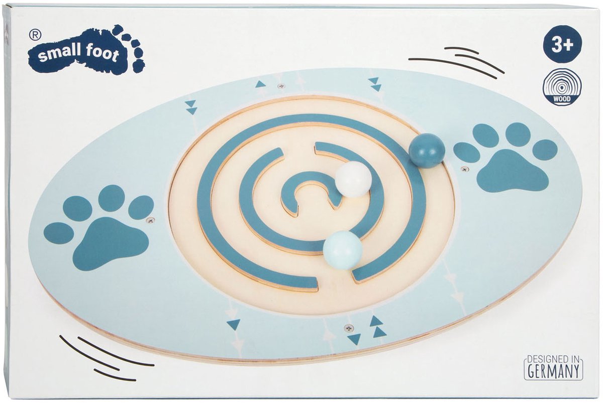 Small foot - Wooden balance board sky paw, 3 pcs.