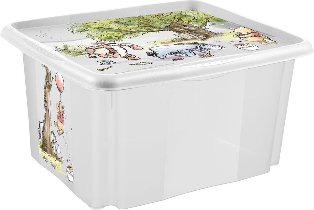 Keeeper winnie de poeh wit 45l opbergbox