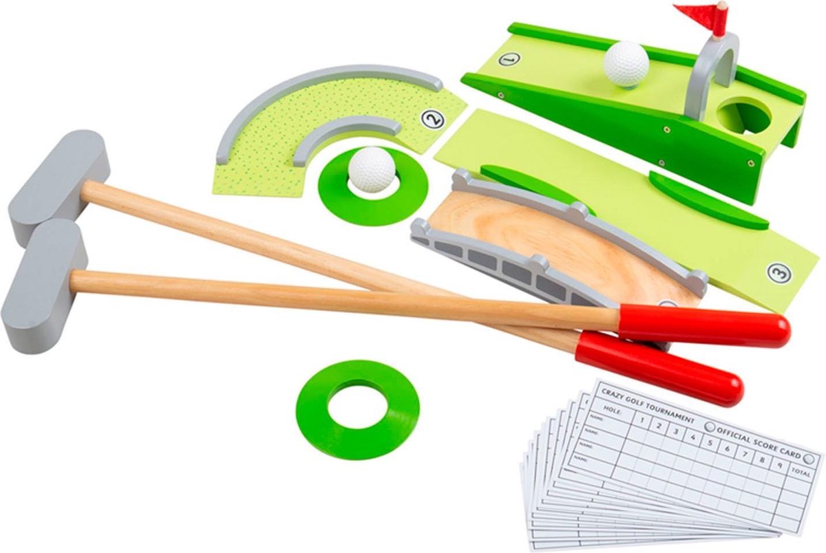 Bigjigs Toys Bigjigs Wooden Mini Golf
