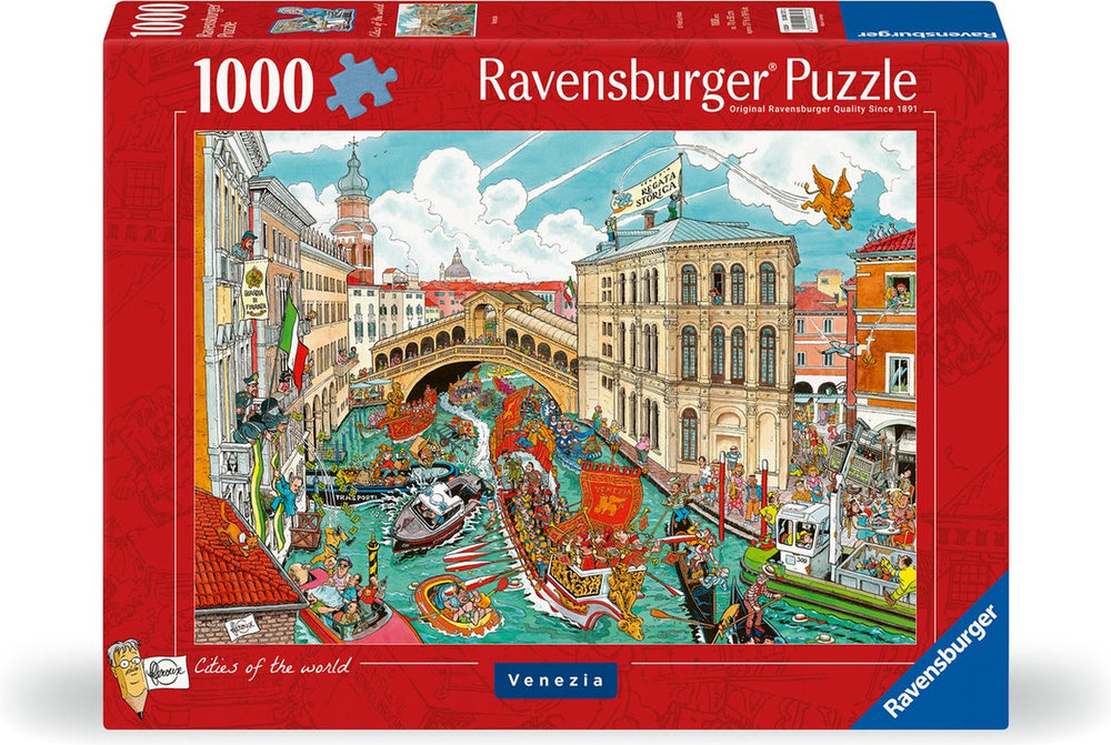 Ravensburger legpuzzel - fleroux venetië - 1000 stukjes