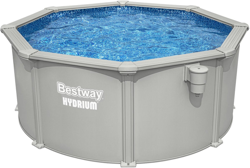 Bestway hydrium bestway® hydrium™ 3,05 m x 1,22 m ronde bovengrondse zwembad set met stalen wanden