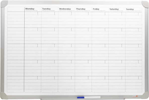 Desq maandplanner | magnetisch | aluminiumframe | 60 x 90 cm