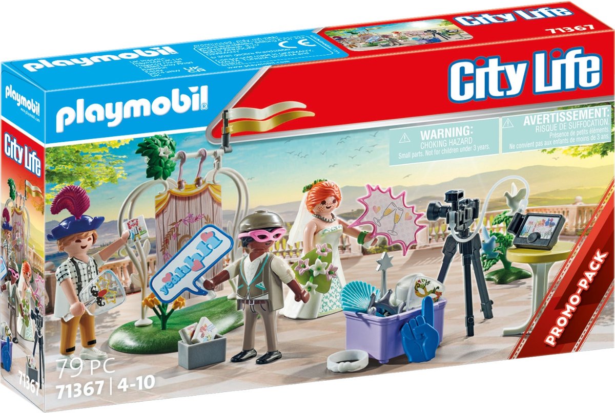 Playmobil City Life Bruidspaar met Camera Promopakket 71367