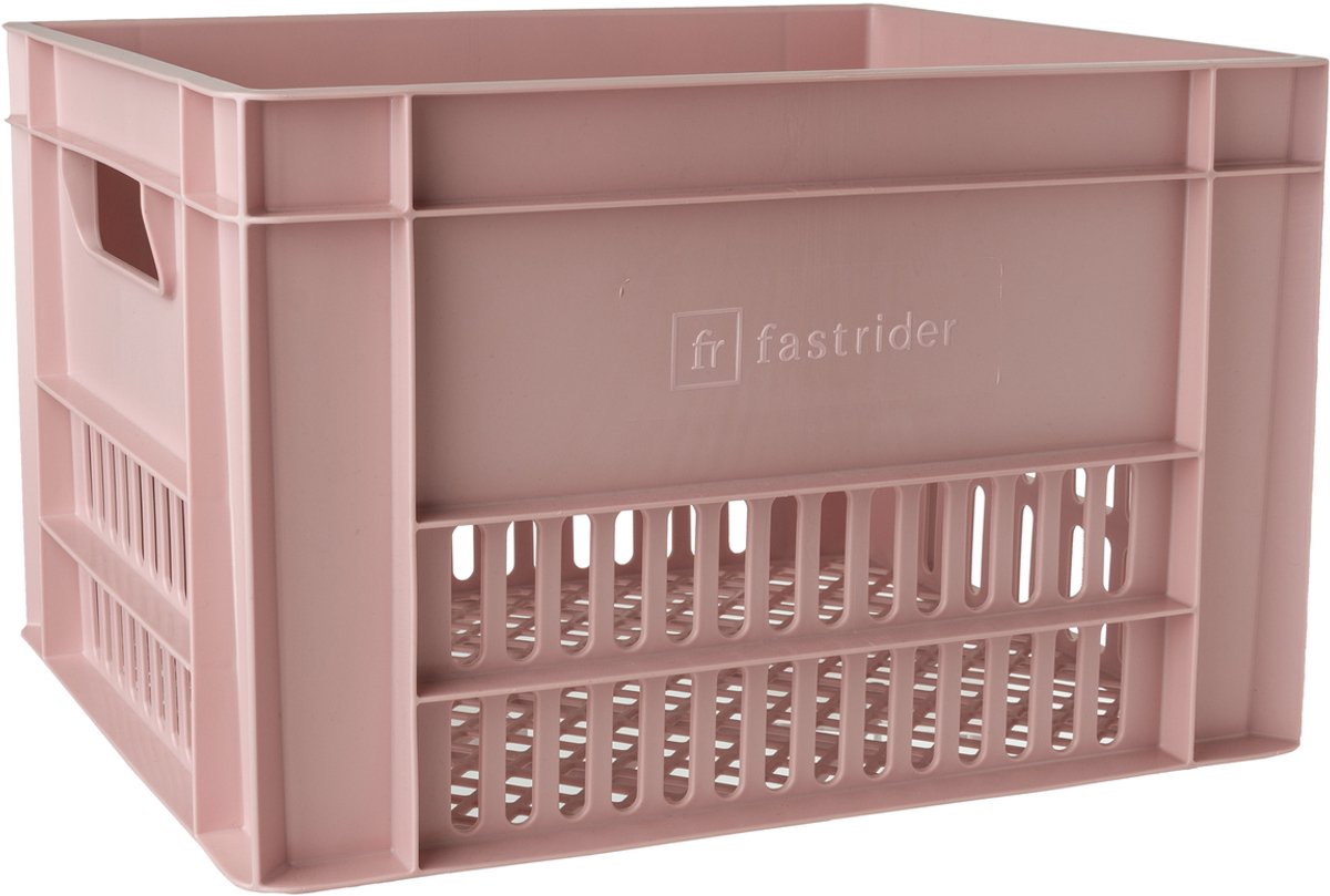 Fastrider fietskrat large oudroze