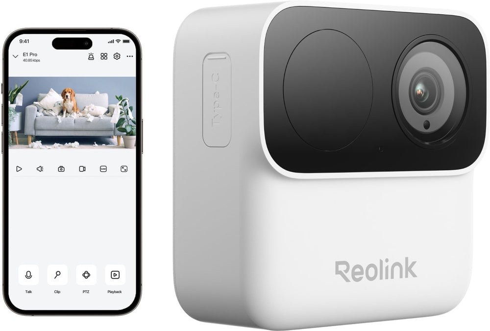 Reolink 2mp batterij beveiligingscamera - magnetische binnen- buiteninstallatie - 9 maanden batterij - persoonsdetectie - argus series b210