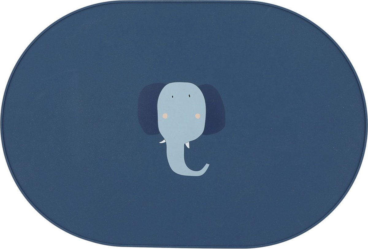 Trixie siliconen placemat - mevrouw olifant