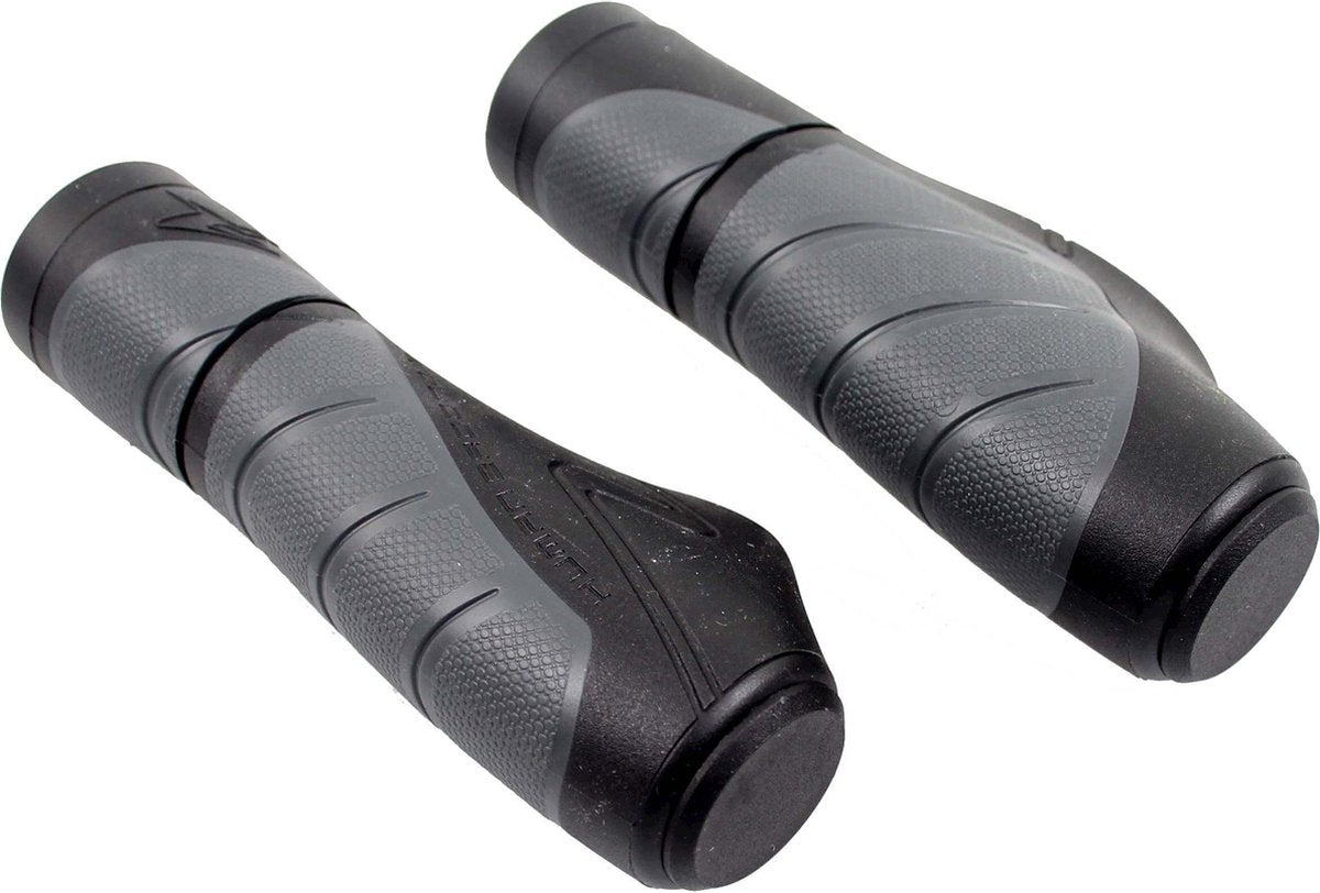 Simson Handvatten Ergonomie zwart-antraciet - Ergonomische peddelvorm, optimale drukverdeling, extra steun, geschikt voor fietsen met zonder gripshift versnelling #Simson #Handvatten #Ergonomics #zwart-antraciet
