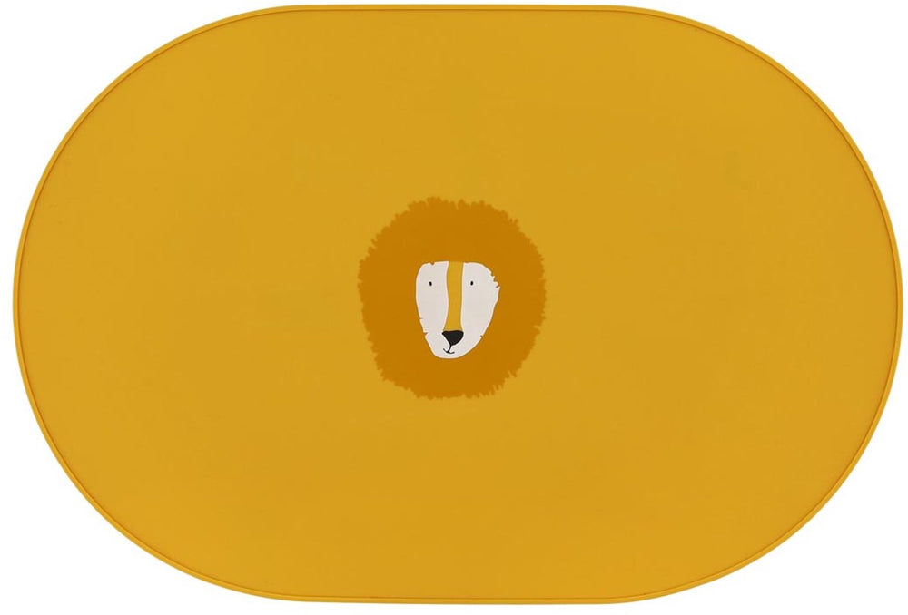Trixie placemat kinderen - mr. lion - van siliconen - ook geschikt als knutselmat of tekenmat - van siliconen - geschikt voor de vaatwasser