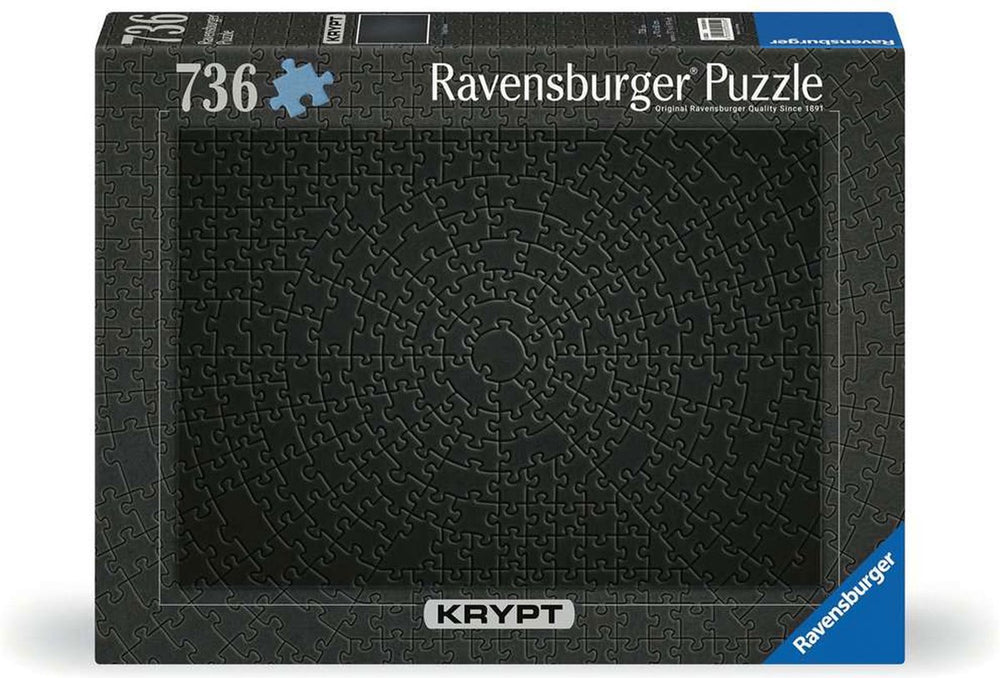 Ravensburger legpuzzel krypt zwart, 736st.