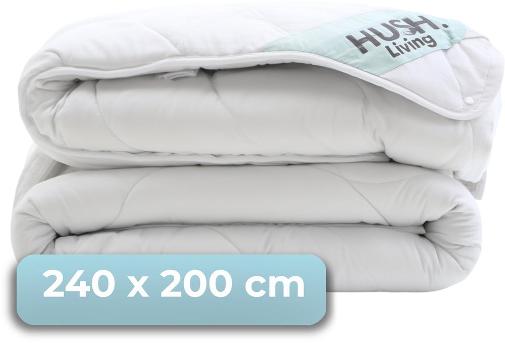 Hush. living hush living 4-seizoenen dekbed 240x200 cm - tweepersoons - 200 + 300 gsm - warm, ademend en lichtgewicht