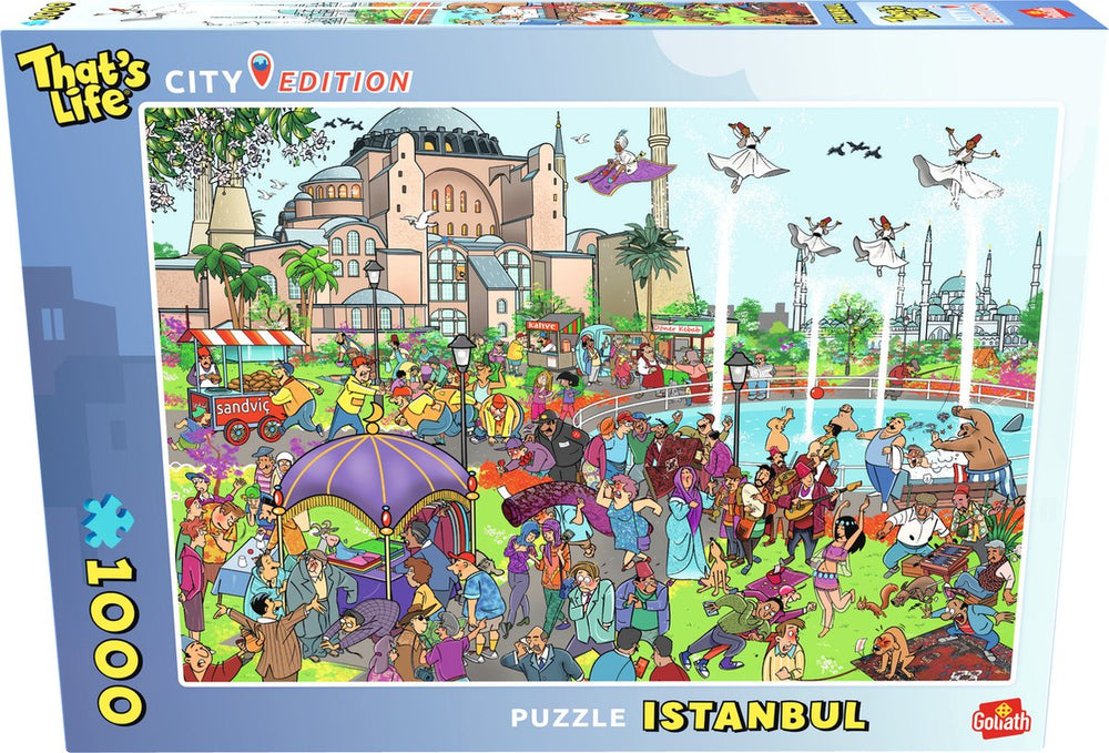 Goliath that's life city edition istanbul - 1000 puzzelstukjes - legpuzzel (68x48cm)