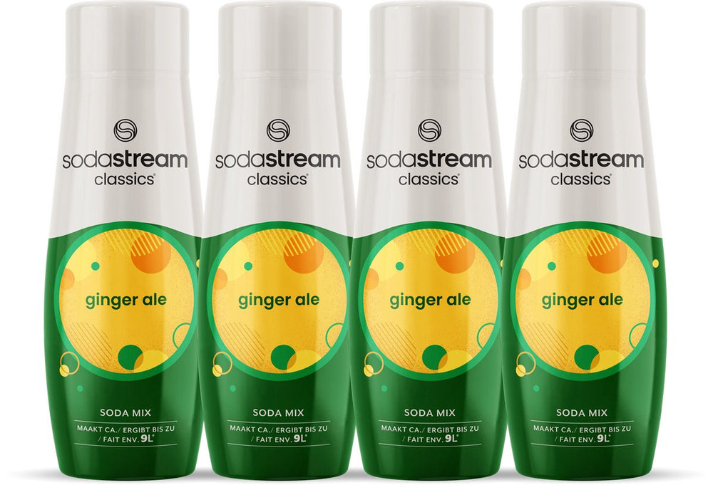 Sodastream giner ale siroop - 4 pack