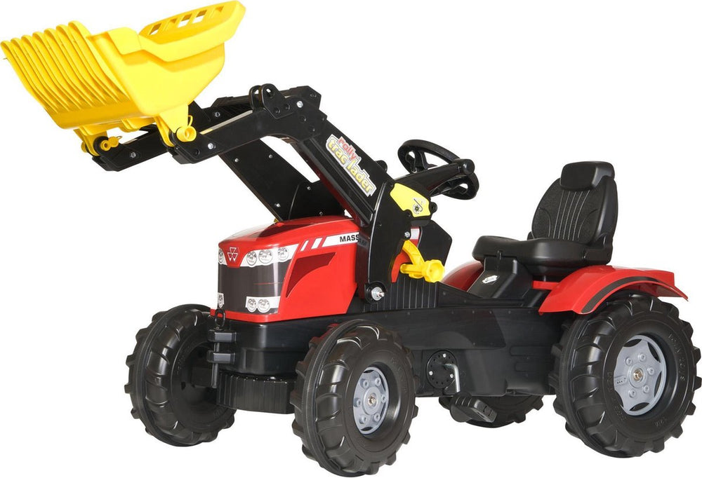 Rolly toys farmtrac massey ferguson traptractor - met frontlader - vanaf 3 jaar