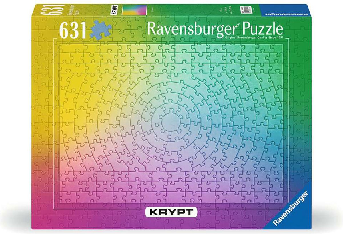 Ravensburger legpuzzel kryp gradiënt, 631st.