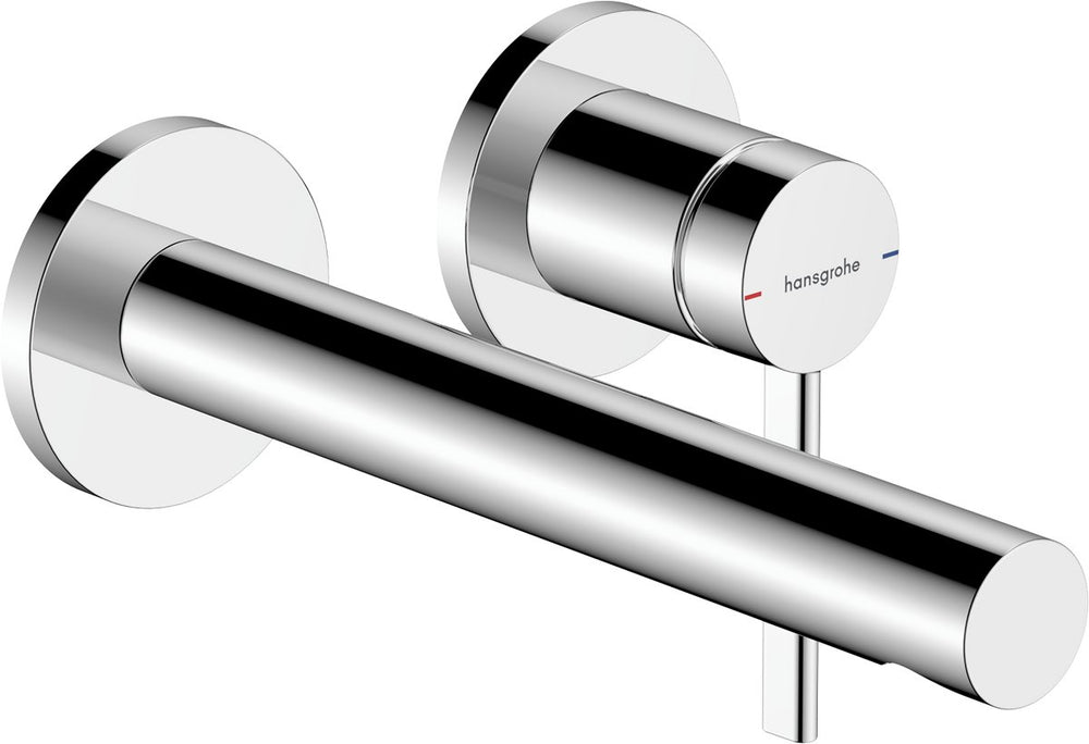 Hansgrohe zesis s ééngreeps inbouw wastafelmengkraan met voorsprong 19,4 cm chroom