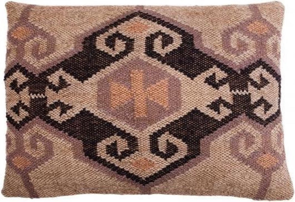 Lex max hondenkussen kelim crown 100 x 70 cm bruin