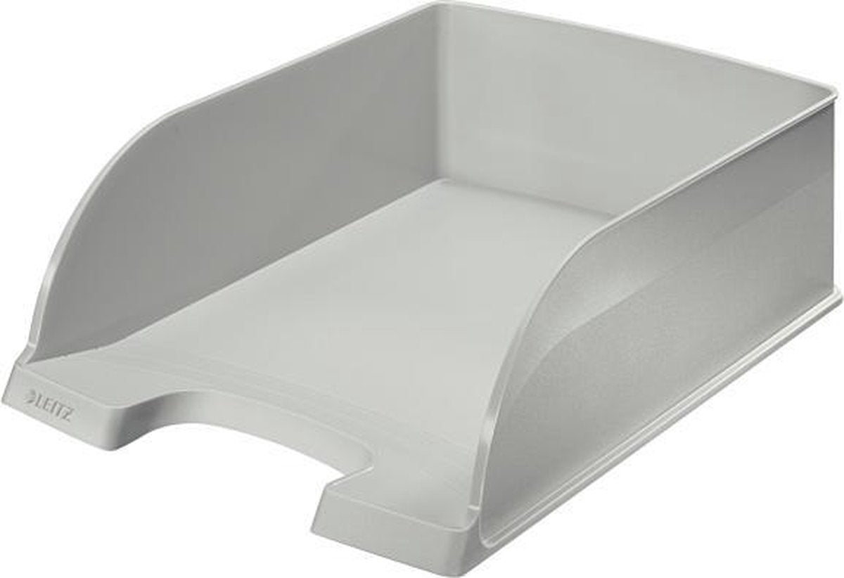 Leitz plus jumbo brievenbak - a4 - grijs