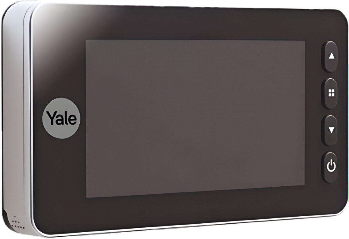 Yale - digitale deurspion ddv 5800 - zilver - opname bij beweging