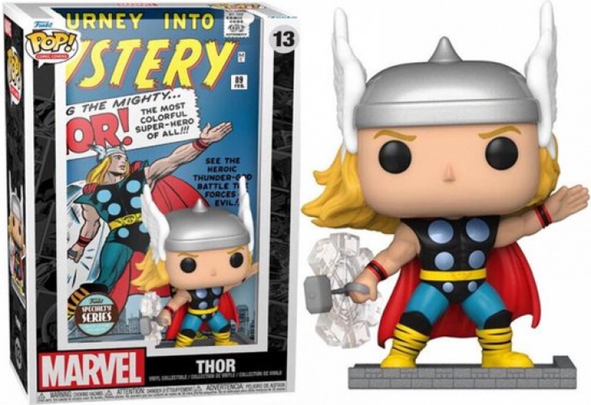 Funko pop comic cover: marvel - classic thor pop