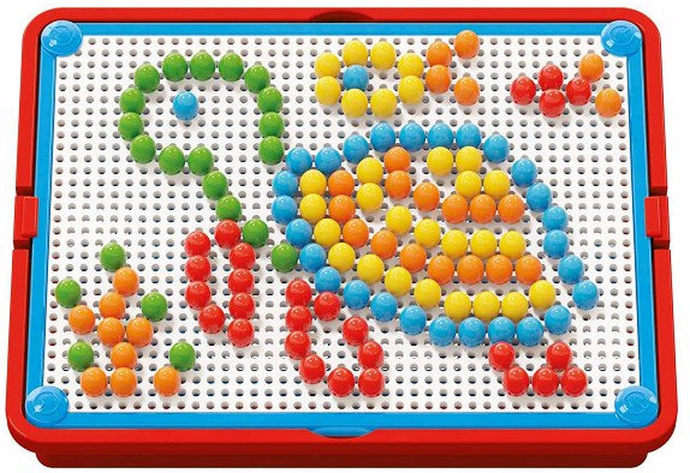 Quercetti insteekmozaïek, 150 pinnen