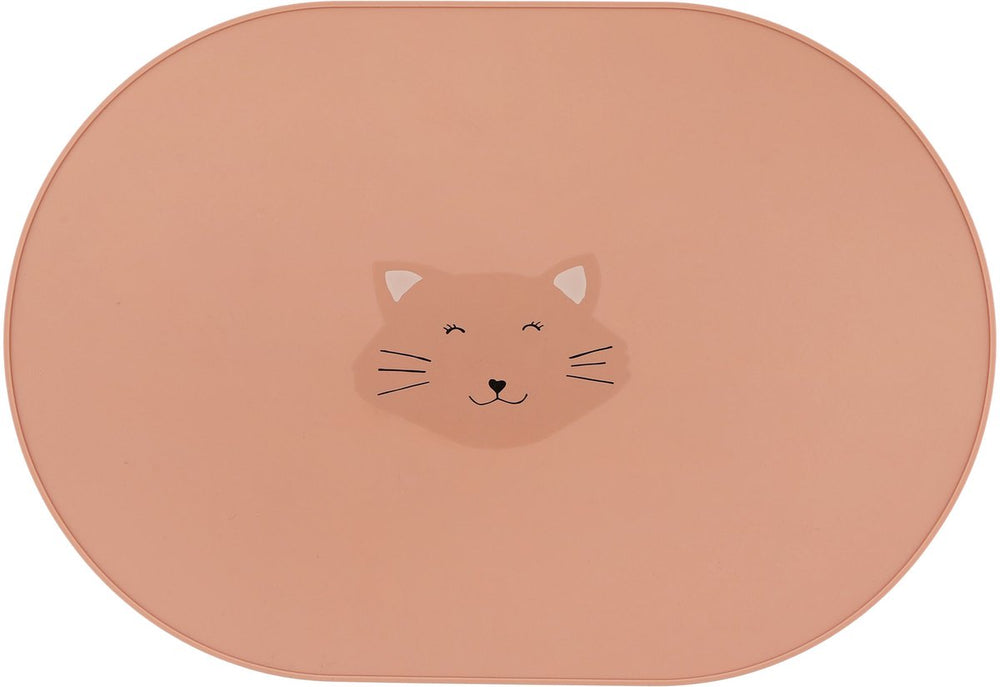 Trixie placemat kinderen - mrs. cat- van siliconen - ook geschikt als knutselmat of tekenmat - van siliconen - geschikt voor de vaatwasser