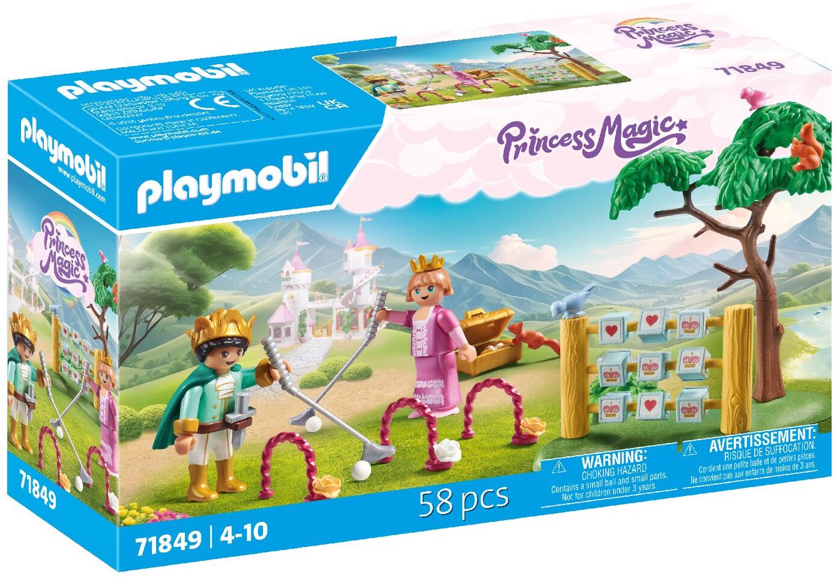 Playmobil princess magic koninklijke kinderen in speeltuin 71849