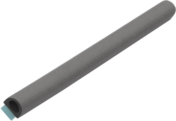 Ellen tochtband - zwart - kunststof - - p-profiel 8 x 5 mm x 7.5 m zwart