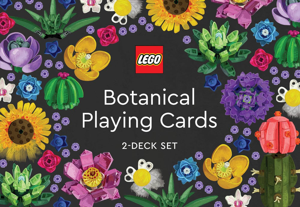 Lego botanical speelkaarten 2-deck set - - onesize