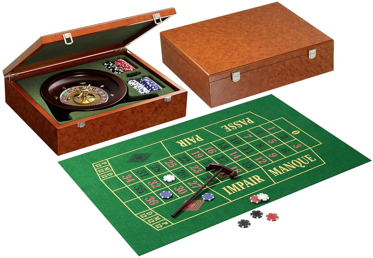 Philos roulette set design 1 dia 25cm metalen wiel