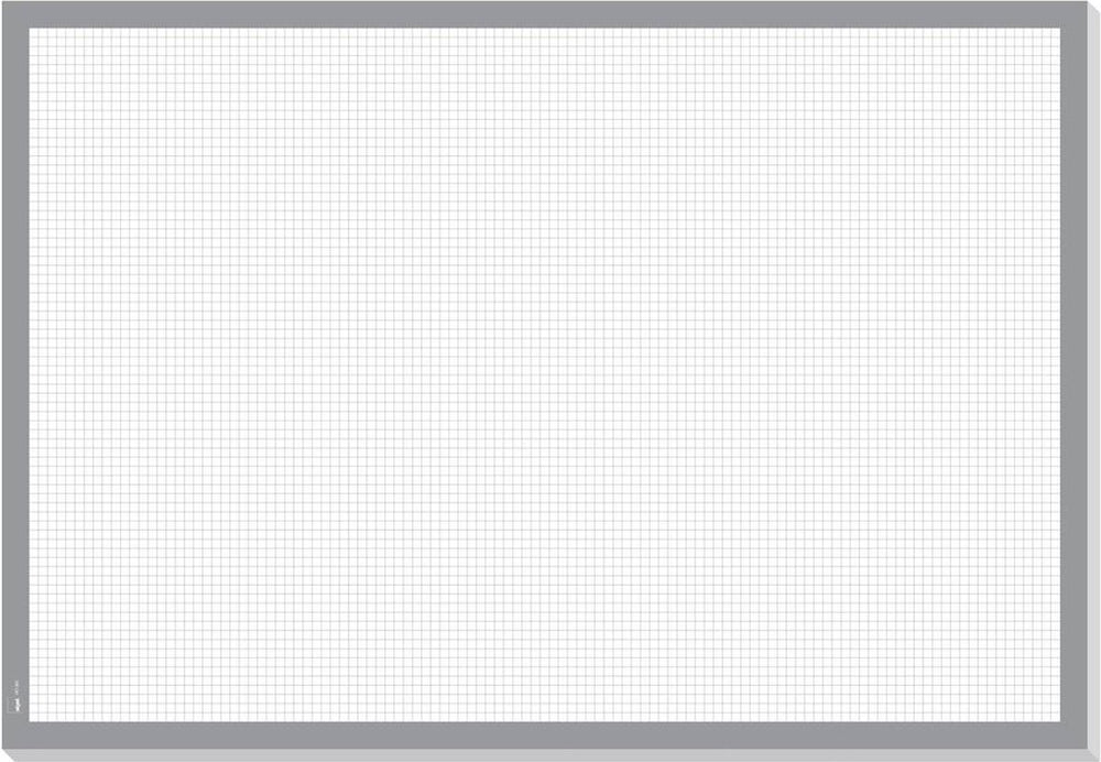 Sigel bureau onderlegger - squared - 59,5x41cm - 30 vel - met ruit - schrijf onderlegger - si-ho260