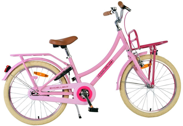 Volare excellent kinderfiets - meisjes - 20 inch - roze - shimano nexus 3 versnellingen