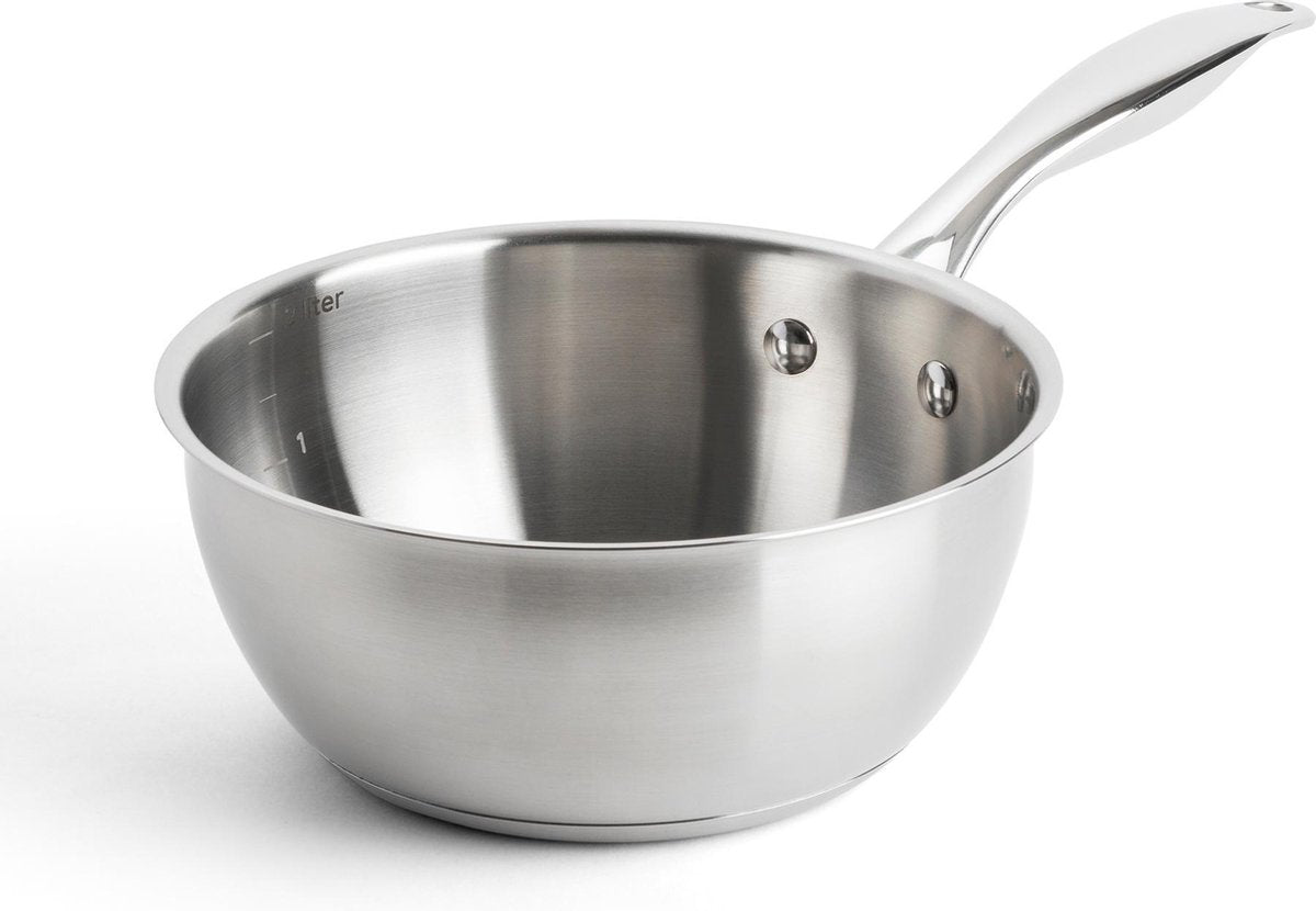 Dagelijkse kost sauspan - 20 cm - 2.3 l - rvs