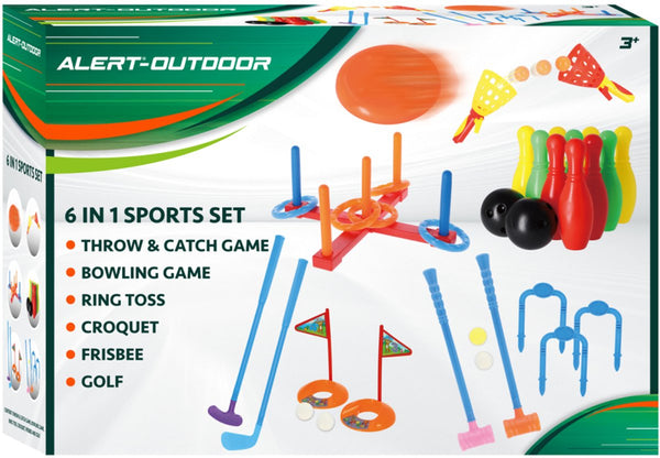 Alert outdoor 6-in-1 sportset - (7212515)