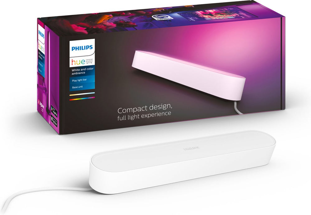 Philips Hue Play lightbar - white & colour ambiance - white - 1-pack - base