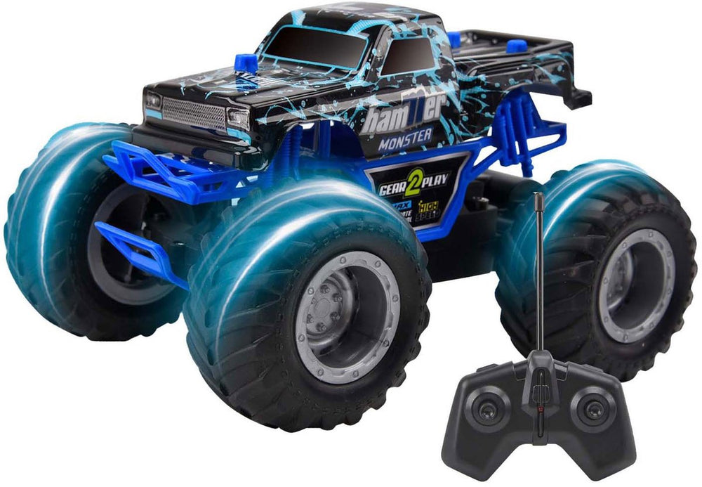 Gear2play rc bestuurbare auto monsterhamer