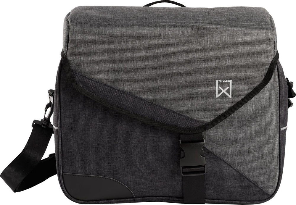 Nieuw tas willex 800 messengerbag 800 zwart antraciet