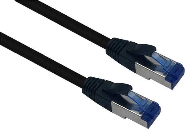 Helos outdoor patchkabel s ftp cat 6a schwarz 45,0m