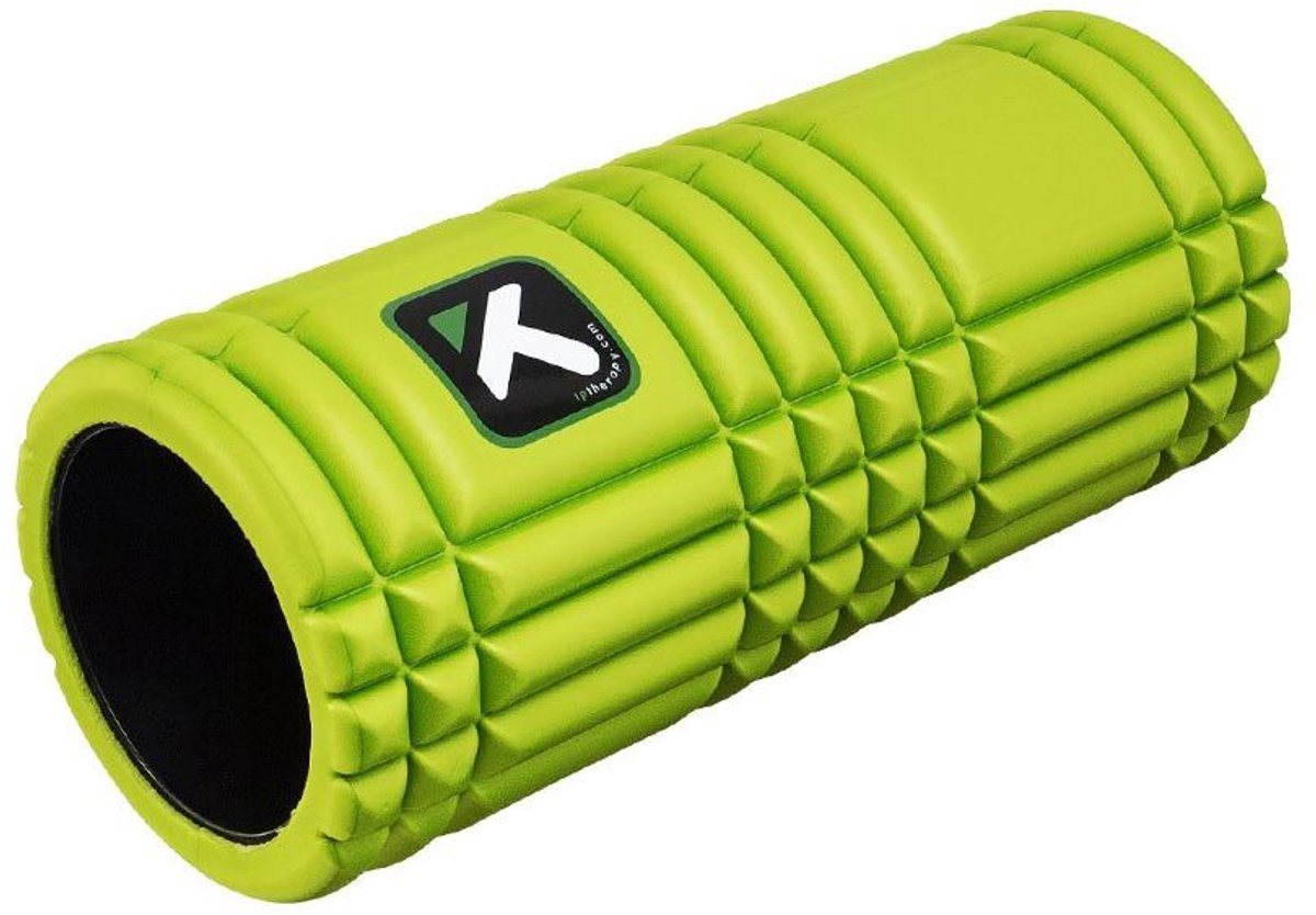 Triggerpoint - the grid 1.0 foam roller - 33cm - lime groen - schuim - massage roller - yoga - pilates - fitness