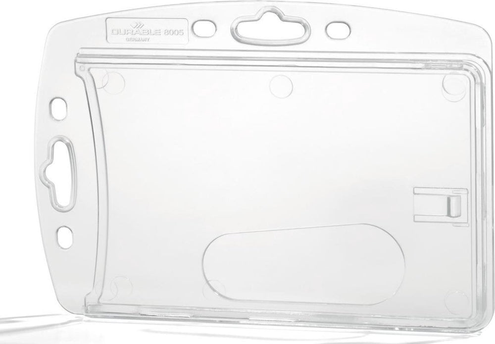 Durable hartbox f�r 1 betriebsausweis 54x85mm 10er pck