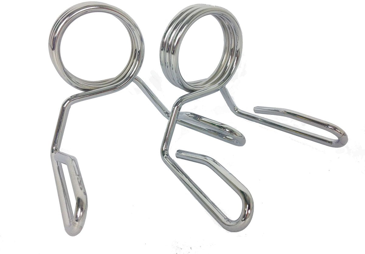 Tunturi olympische veersluiters - halterstangsluiters - 50mm - per paar
