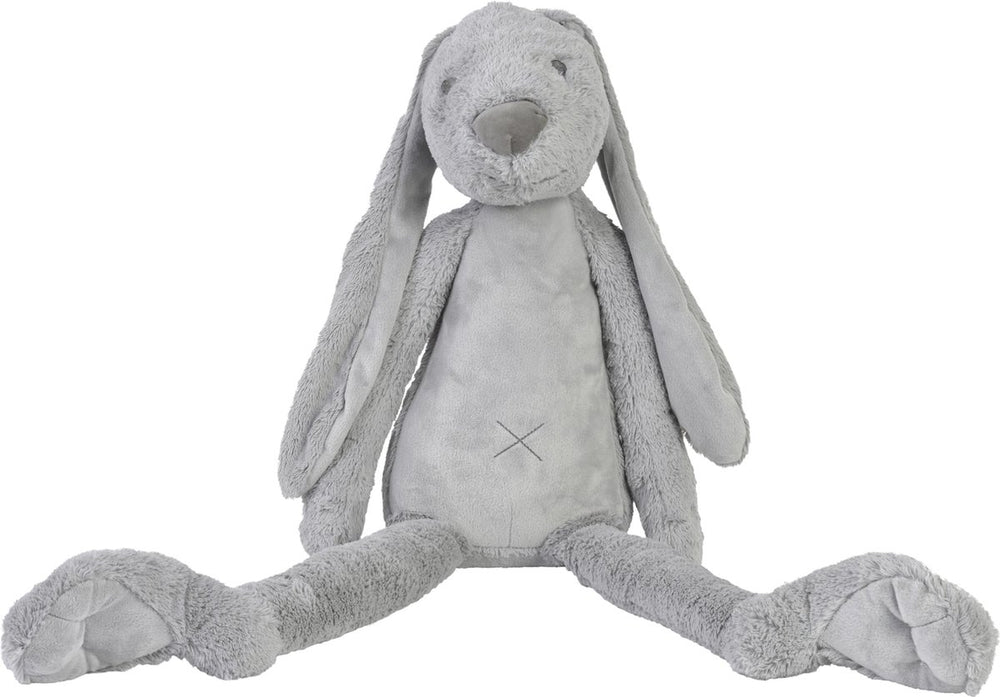 Happy horse konijn richie knuffel 92 cm - grijs - baby knuffel